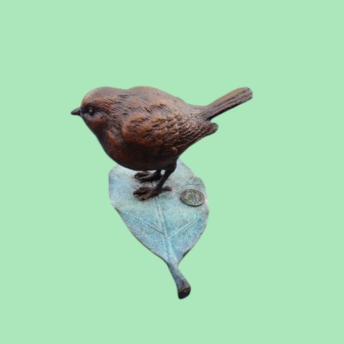 BD38. Bronze d'un petit oiseau