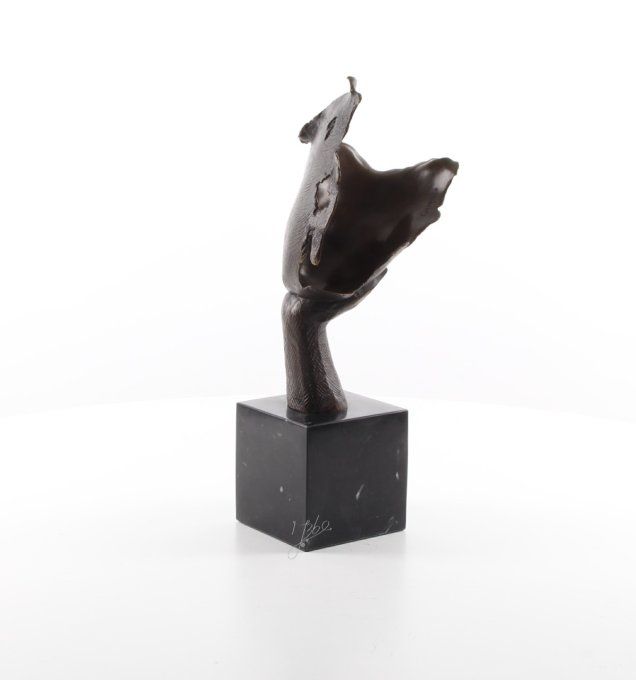 BD26. Bronze sur marbre "Le Penseur "