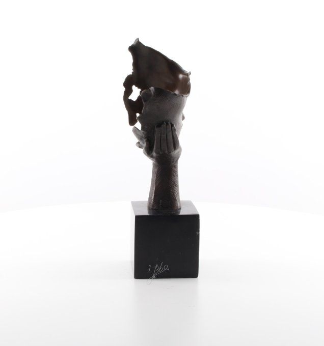 BD26. Bronze sur marbre "Le Penseur "