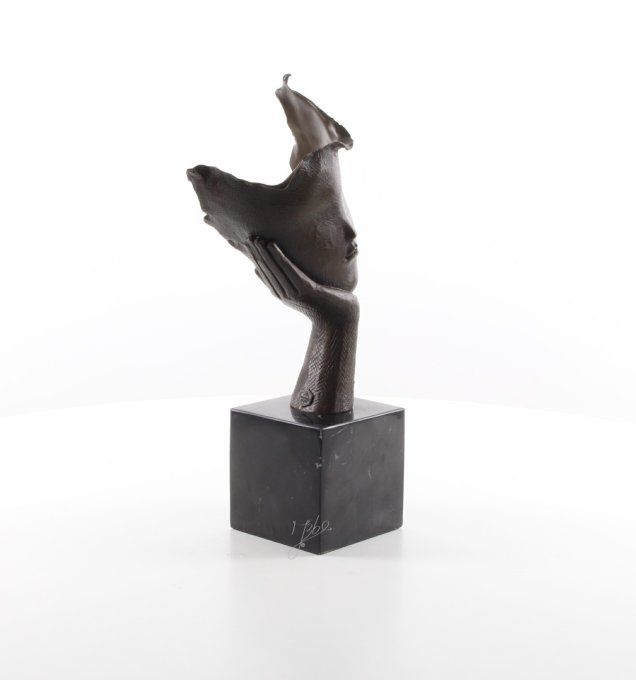 BD26. Bronze sur marbre "Le Penseur "