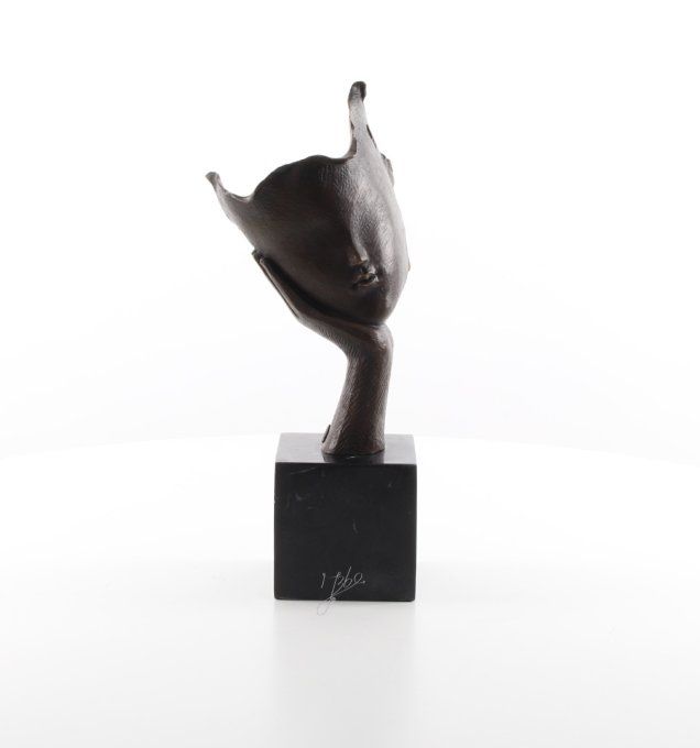 BD26. Bronze sur marbre "Le Penseur "