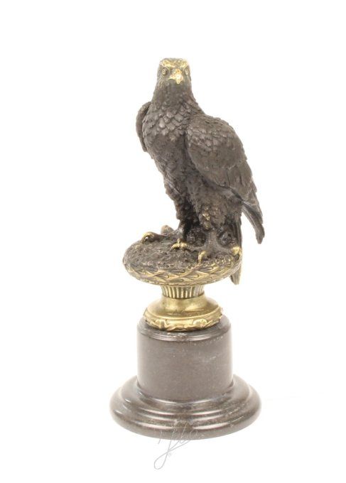 BA20.Bronze sur marbre d'un Aigle