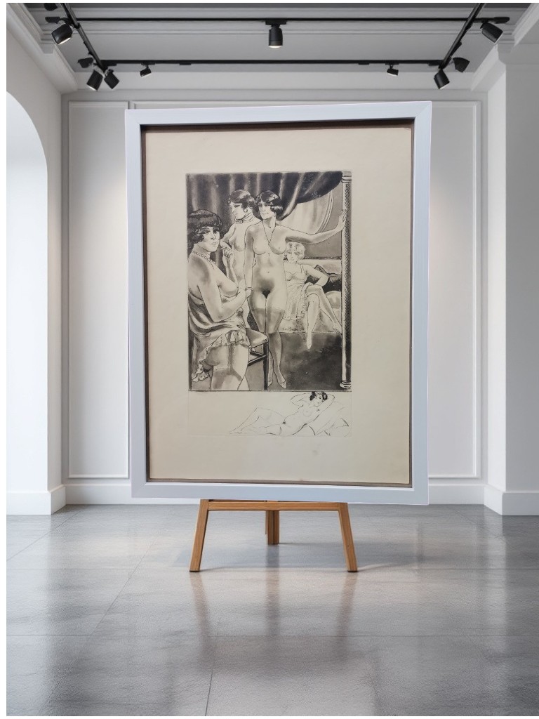 TAE16. Gravure de Courbouleix 