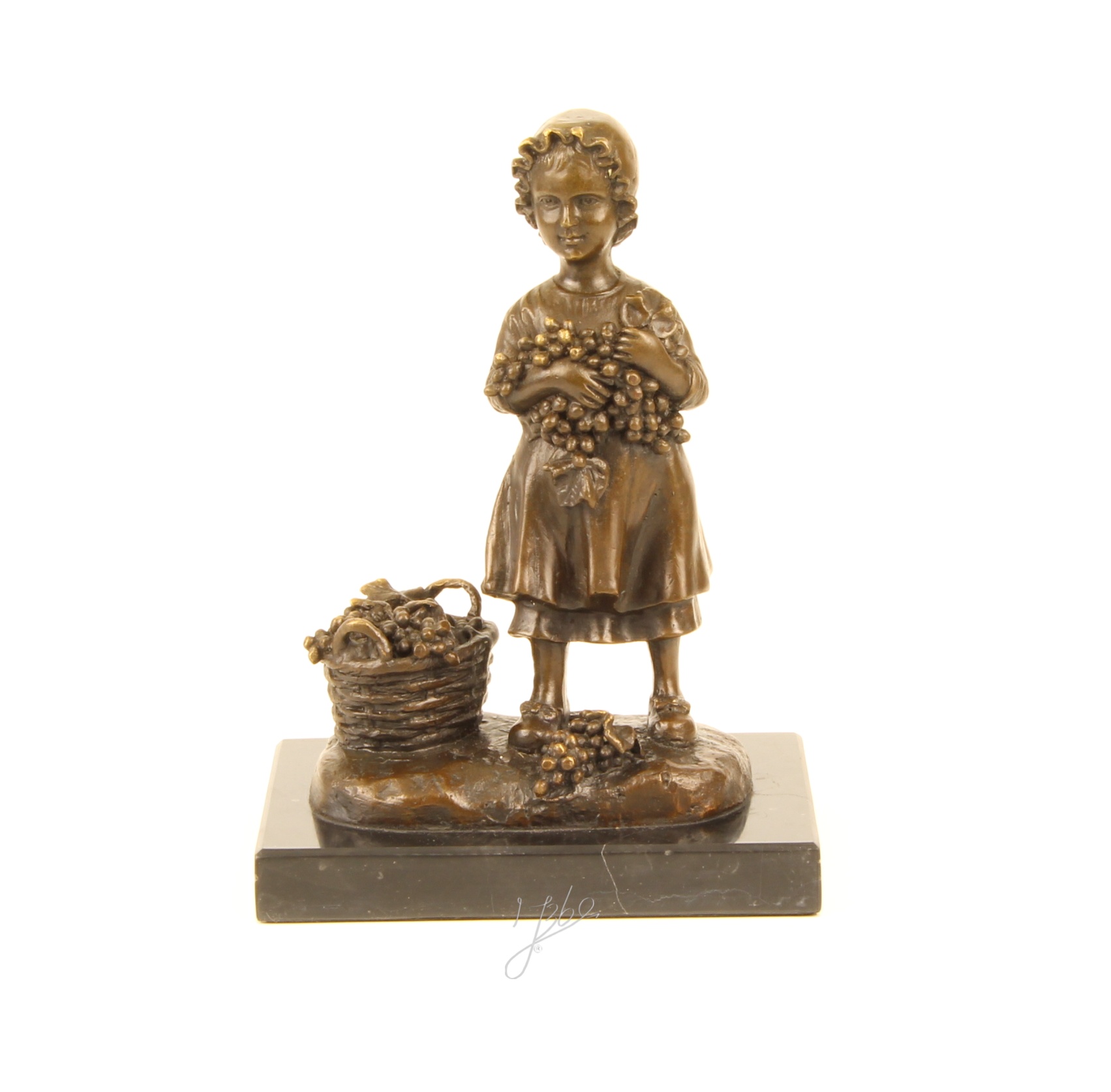 BD09. Bronze sur marbre 